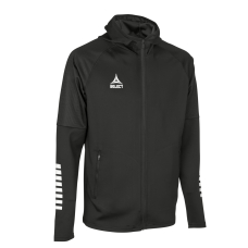 Спортивна куртка SELECT Monaco v24 zip hoodie Black